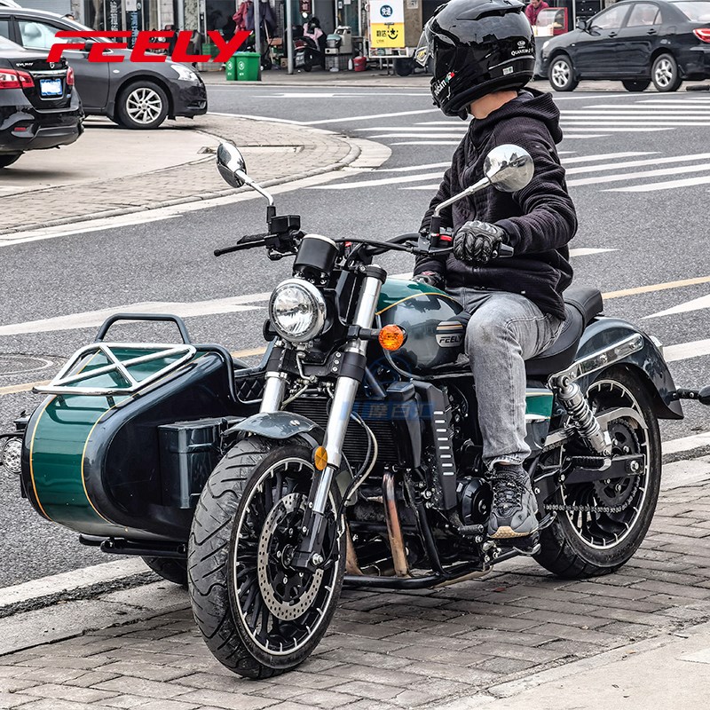 飞翎500边三轮500双缸水冷国四电喷偏三轮侉子摩托车可上牌