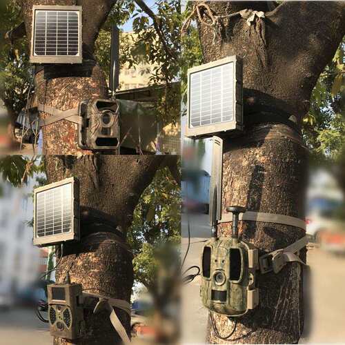 3W8000毫安时太阳能板12V9V6V 输出适合所有hunting camera