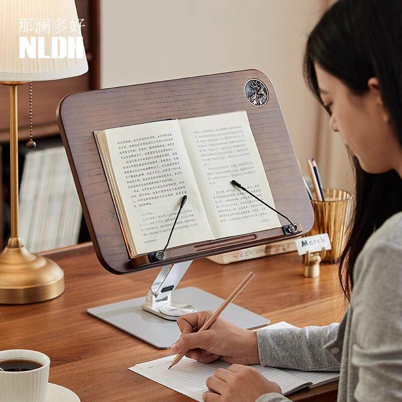 多功能阅读架学生看书支架儿童绘本读书学习架桌上书立架琴谱架收