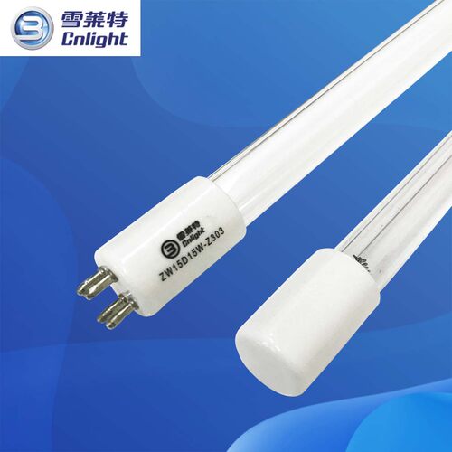 雪莱特ZW15D15W-Z303单端四针水处理紫外线消毒灯15瓦4P灯脚