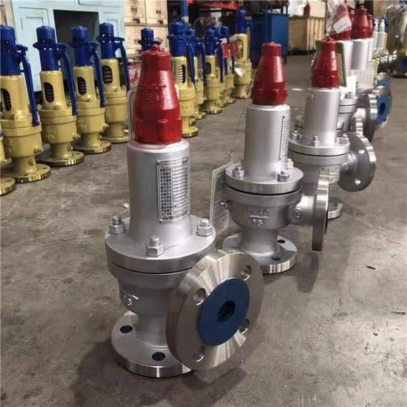 A42Y/W/F-16C/P不t锈钢铸钢弹簧全启式法兰安全阀锅炉蒸汽泄压DN5