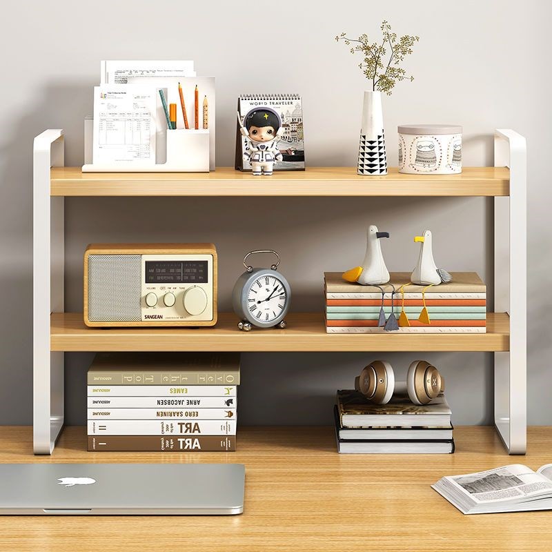 桌面置物架多层收纳书架神v器多功能家用客厅办公室整理收纳置物