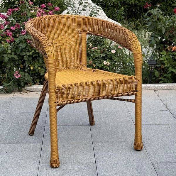 藤椅家用高背老年人户外庭院防水防晒单人靠背椅休闲腾椅阳台,住宅家具,阳台椅,淘宝优惠券,粉丝福利购,淘宝优惠卷