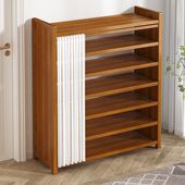 架出租房用楠竹楼道鞋 鞋 架子家用门口多层防尘入户鞋 柜结实耐用