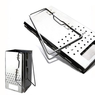 户外柴火炉引火桶n不锈钢折叠点炭炉野营生火炉烧烤架烧烤配件