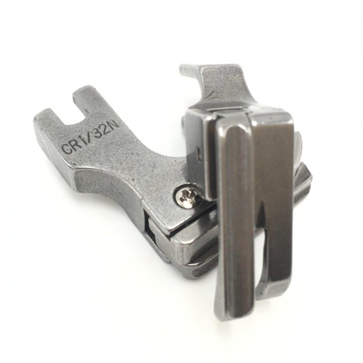 高低压脚0.1/0.2压线止口压脚高低带槽 全钢压脚CRM1/32N CR1/16N