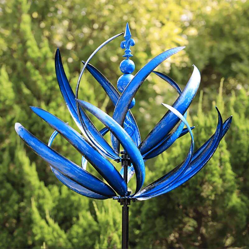 新品Harlow Wind Spinner Rotator 哈洛风旋转器铁艺风车园艺地插