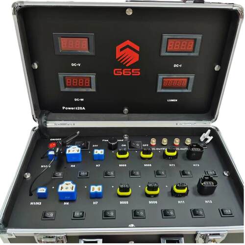 G65——LED灯展示箱测试箱航空铝大型号多功能展示箱