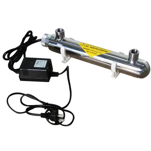 厂家直供紫外线消毒器水处理UV过流式杀毒器0.23T/H10W