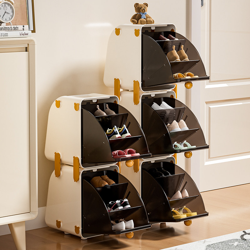 儿童鞋架宝宝鞋子收纳神器省空间存放鞋盒分层式小孩子鞋子收纳盒,收纳整理,鞋盒,淘宝优惠券,粉丝福利购,淘宝优惠卷