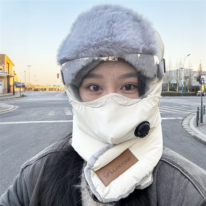 骑车防寒帽子冬季保暖神器