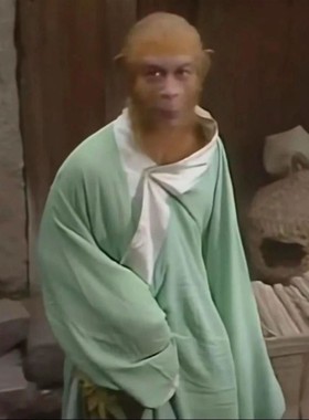 猴哥孙悟空同款绿色马喽睡袍A马喽睡衣齐天吗喽家居服加棉加绒搞