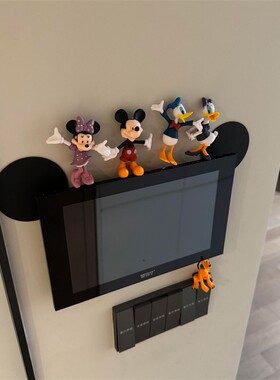 米奇可视门铃玄关入户门装饰摆件