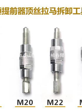 PW200提前器飞锤顶丝拉马十件套p7100凸轮轴拉拔工具校油泵配件