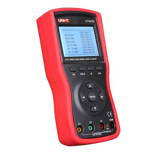 采购工业品UT265B/UT267B智能型双钳/三钳数字伏安表相位表