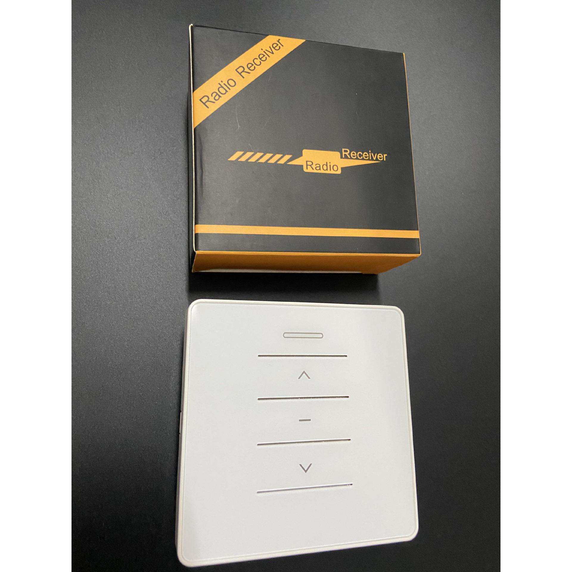 86面板开关电动窗帘卷帘推窗机遥控控制器220V24V直流变压接收器