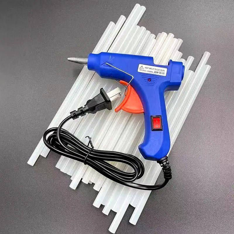 热熔胶枪20W手工DIY工具高粘胶棒7mm学生宿舍专用插电式小胶,五金/工具,热胶枪,淘宝优惠券,粉丝福利购,淘宝优惠卷