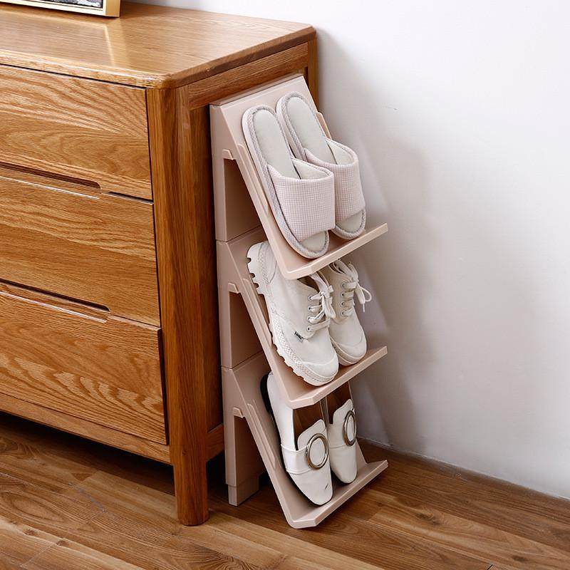 厂家可日式鞋架鞋托架产品创意组合鞋架可自由组合塑料鞋架