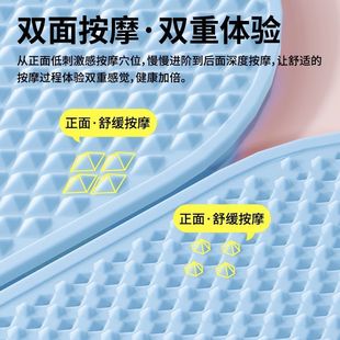 加厚加大硅胶趾压板健身燃脂瘦身运动脚踩足底瘦腿按按摩垫指