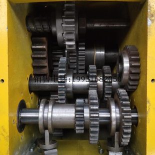 电力机动绞磨卷扬机配件 3T5吨线缆牵引机减速箱齿轮大轴离合滚筒