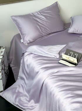 春夏支双面天丝四件套t麻绳工艺款%莱赛尔纤维被套床上用品