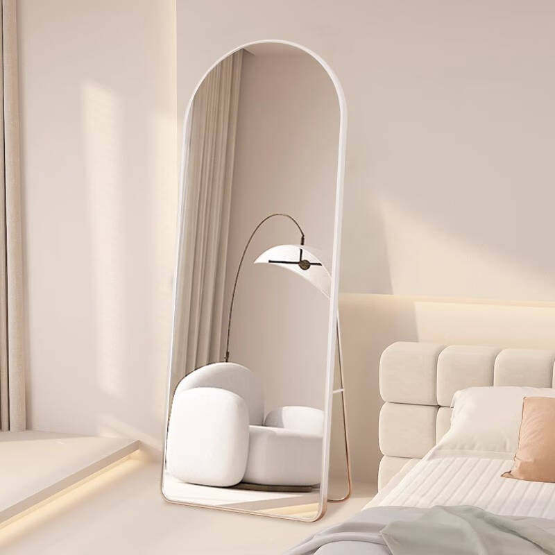 全身落地镜子网红简约少女圆角家用试衣镜卧式穿衣学生宿舍服装店,家庭/个人清洁工具,柜镜/梳妆镜,淘宝优惠券,粉丝福利购,淘宝优惠卷
