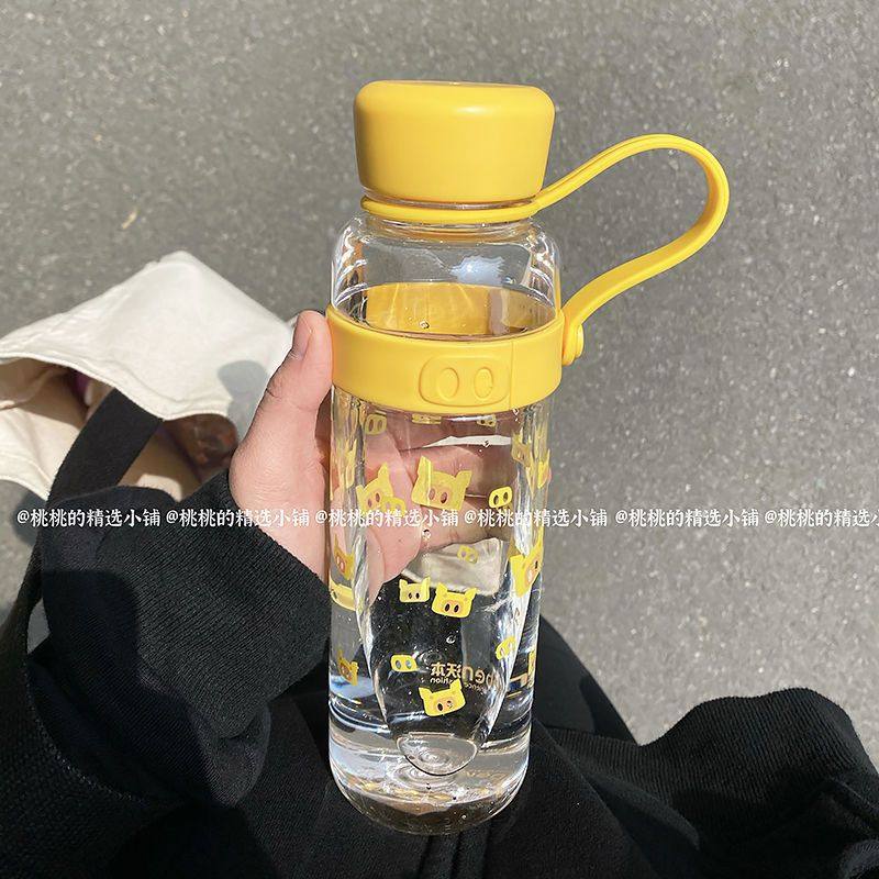 水杯女学生可爱韩版大容量塑料杯子防摔耐高温高颜值便携随手杯,餐饮具,随手杯,淘宝优惠券,粉丝福利购,淘宝优惠卷
