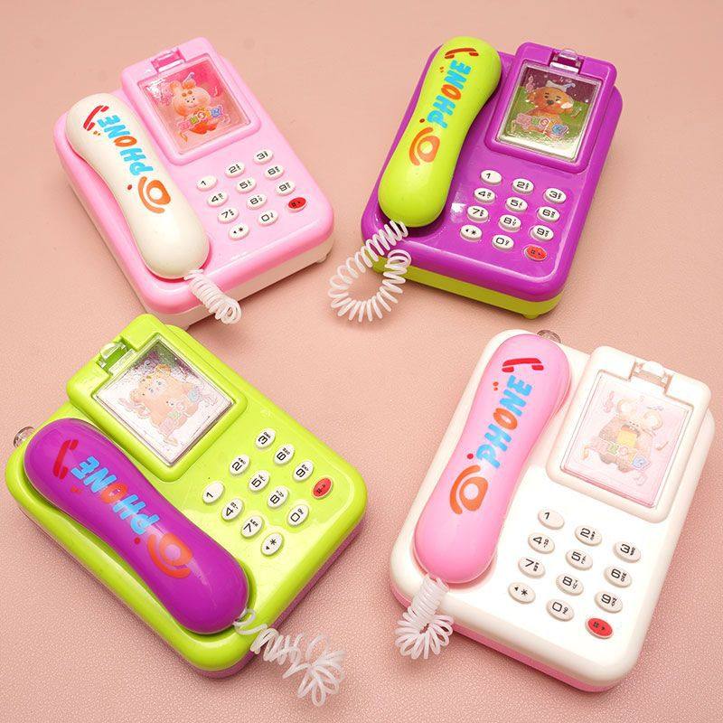 爆款发光音乐电话机儿童玩具一挂12只灯光仿真老式电话摆摊超市批,玩具/童车/益智/积木/模型,音乐电话,淘宝优惠券,粉丝福利购,淘宝优惠卷