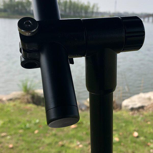 下钓伞双杆多维转连接器万向钓鱼伞配件杆伞伞替杆通用拐杖手杖换