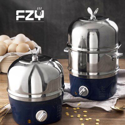 4溏煮蛋器自动断电蛋心Z德国多功能蒸蛋器新款0Y3F不锈钢定时家用