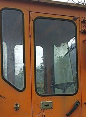 钢化玻璃Y铲车挡风玻璃专用/装优L莱工型左右/前挡Z质运/机安全