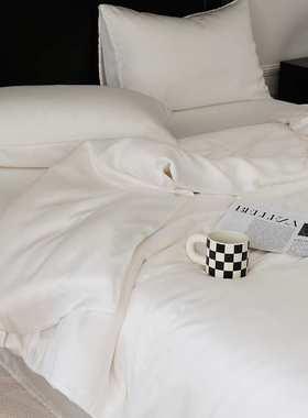 简约60支天丝被套单件150x200x180夏季200x230cm220x240冰丝被罩