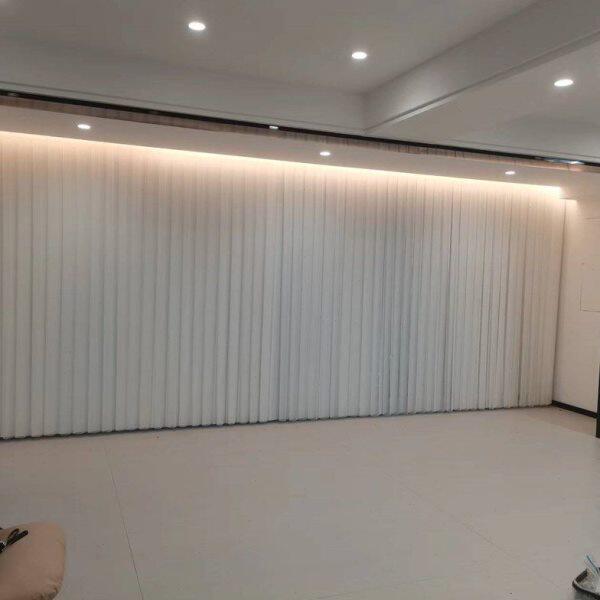 遮光阳台纱帘帘窗帘上窗帘梦幻客厅新款2024落地窗办公室饶电动