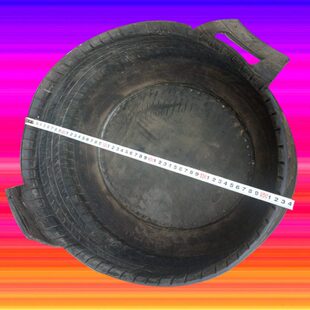 鹅热轮胎大号低价盆灰皮加厚盆顶栽房牛花水养盆试种菜盆建筑卖养