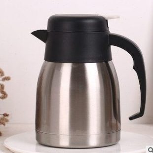 304不锈钢保温壶小型迷你咖啡壶家用办公热水瓶豆浆壶茶瓶暖壶1L