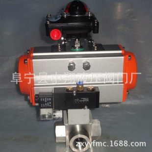 不锈钢气动压三通球阀.压水泵开关型球阀.自动三通换向阀