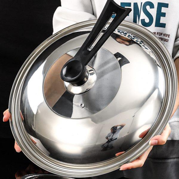 锅盖不锈钢加厚玻璃盖子34家用耐高温煎锅炒菜锅防烫可立提手32cm,厨房/烹饪用具,锅盖,淘宝优惠券,粉丝福利购,淘宝优惠卷