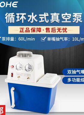 II抽小型S实验室装Z)-抽气真空泵D循环蒸馏水置(式H多用滤I水泵水