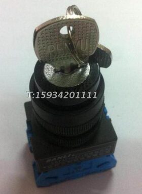 C开关位钥匙ALI】7Y3杭州利(-F-LA三22按钮BS钥匙PN【 B2)-三选择