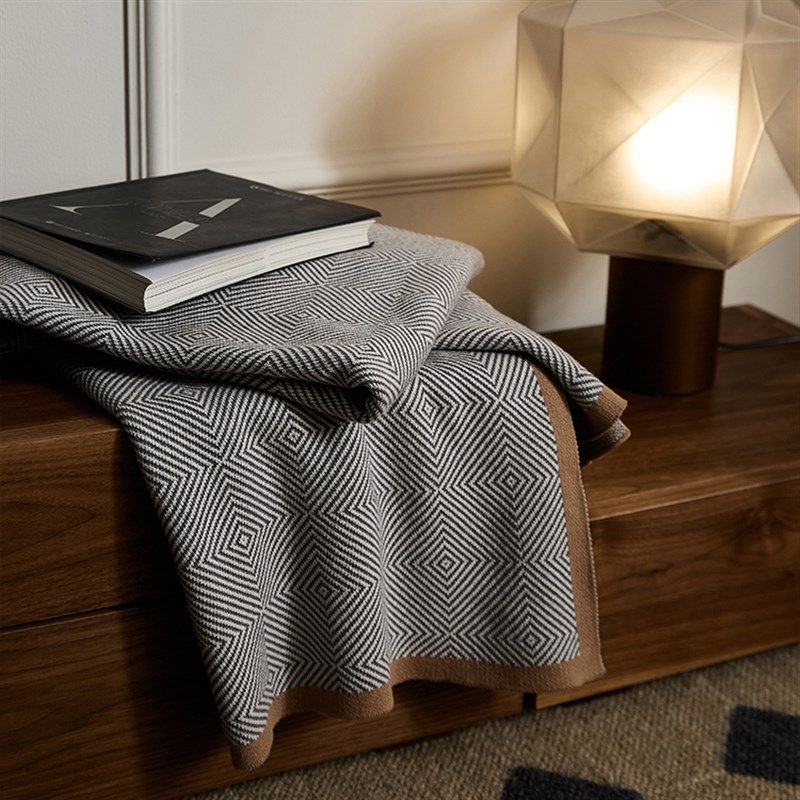 轻奢飞机头等舱航空毯空调毯办公室F沙发午睡毛毯披肩盖毯车载毯