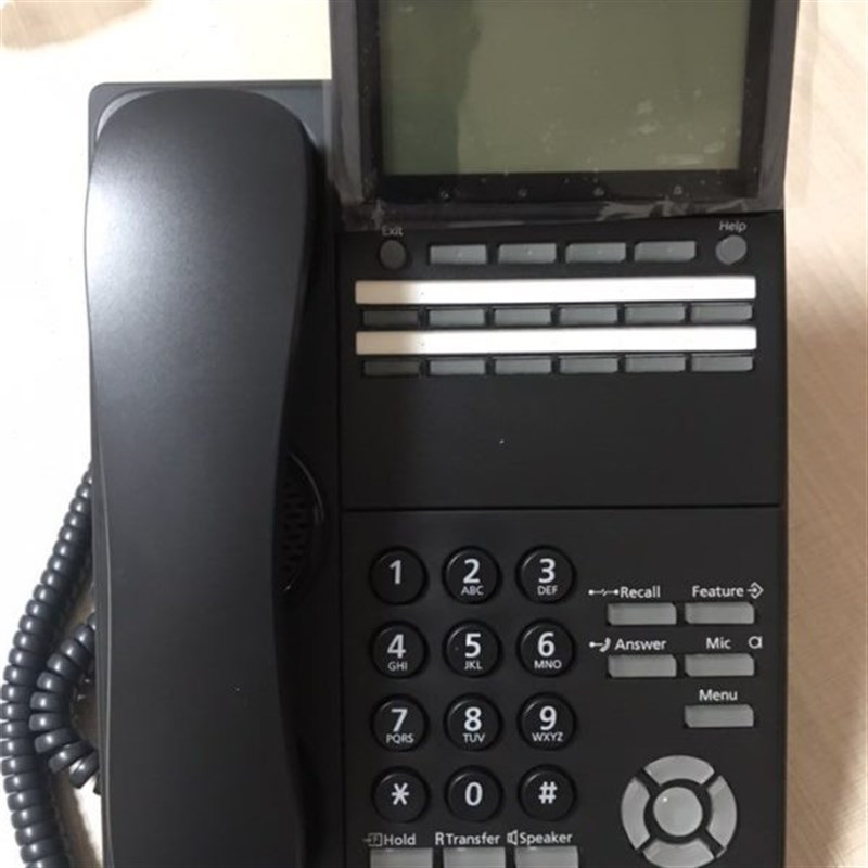 NEC DT500系列 DTK-12D-1P(BK)TEL 12键V单显数字专用话机