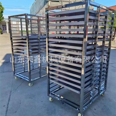 江苏南京浦口区冷冻架子车食品厂馒头包子架子车多层架子车