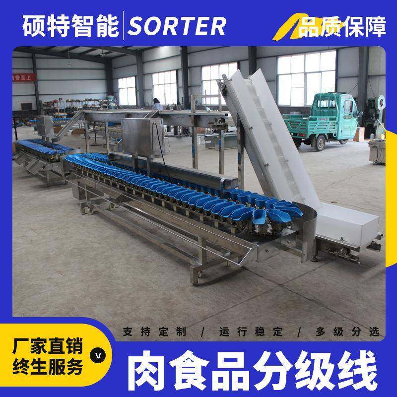 白条鸡重量分选机 鸭鹅肉食品加工流水线设备 猪蹄肘子称重分拣机,清洗/食品/商业设备,肉制品加工设备,淘宝优惠券,粉丝福利购,淘宝优惠卷