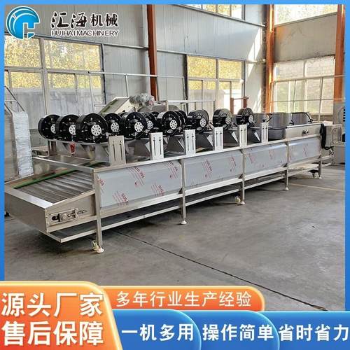 卤煮制品除水机 包装袋表面去水风干机 全自动翻转式风干机设备