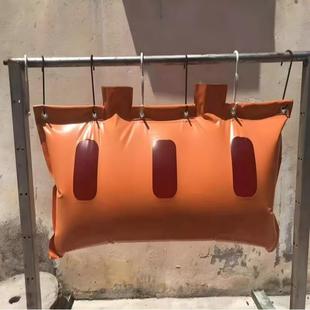 爆破矿用隔爆水袋GD80 塑料隔爆涂覆布 矿用80升隧道隔爆水袋