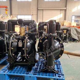 厂家供矿用气动隔膜泵铝合金风泵煤矿BQG320/0.3气动隔膜泵