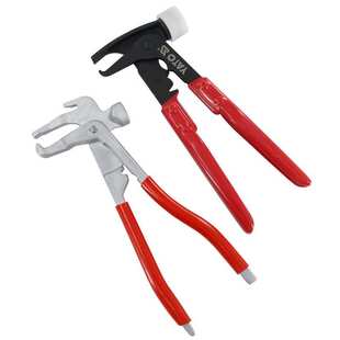 易尔拓平衡钳子敲夹平衡机配件轮胎动平衡仪铅块锤子拆卸补胎工具