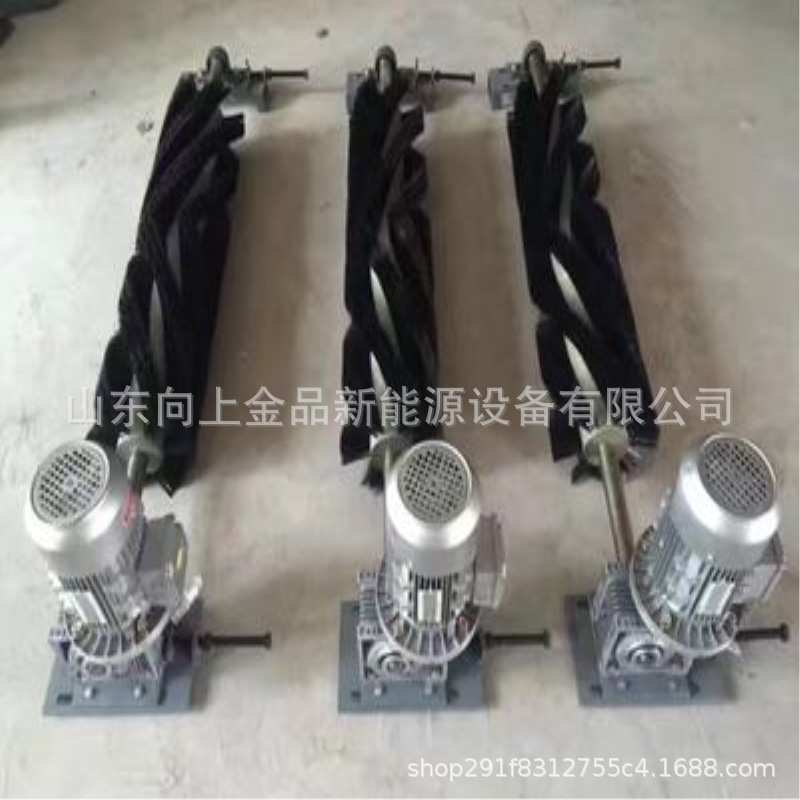 电动清扫器生产 尼龙毛刷清扫器 滚刷清扫器