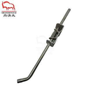 产床饮水管 猪用饮水配件 带固定板水管 高度可调节搭配水嘴喝水