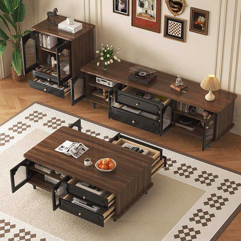 法式复古实木电视柜客厅家用落地储物柜小户型茶几组合边柜收纳柜,鲜花速递/花卉仿真/绿植园艺,其它园艺用品,淘宝优惠券,粉丝福利购,淘宝优惠卷